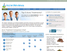 Tablet Screenshot of acneformulacomparison.exposedskincare.com
